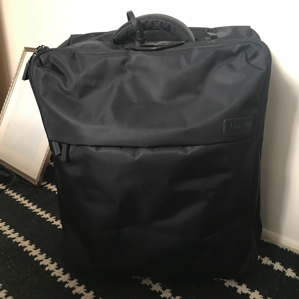Black Lipault 20” 2-Wheel Carry-On